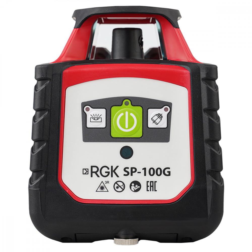 Комплект ротационного нивелира с раздвижным штативом RGK SP-100G COMBO